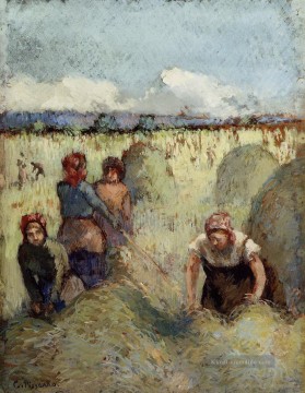 Heuernte Camille Pissarro Ölgemälde